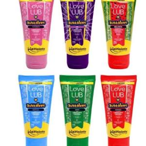 Lubrificante Love Lub Bubbalove 60G La Pimienta Tutti Frutti