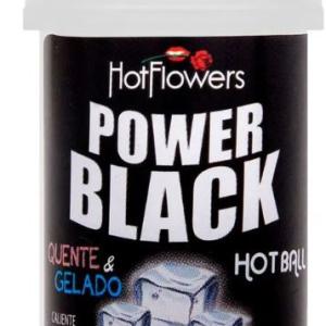 Bolinha Beijável Power Black 02 Unidades Hot Flowers