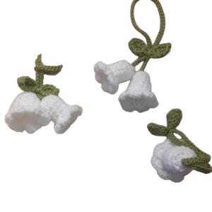 Chaveiro Lírio SK Amigurumi em Crochê