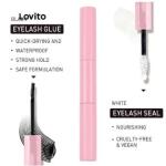 Conjunto De Cílios Lisos Casuais Naturalmente Encaracolados Cílios Postiços De Cor Natural