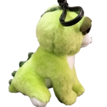 Chaveiro Feisty Dino Verde BR Machine