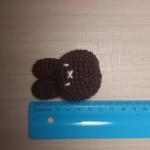 Chaveiro Coelho SK Amigurumi em Crochê